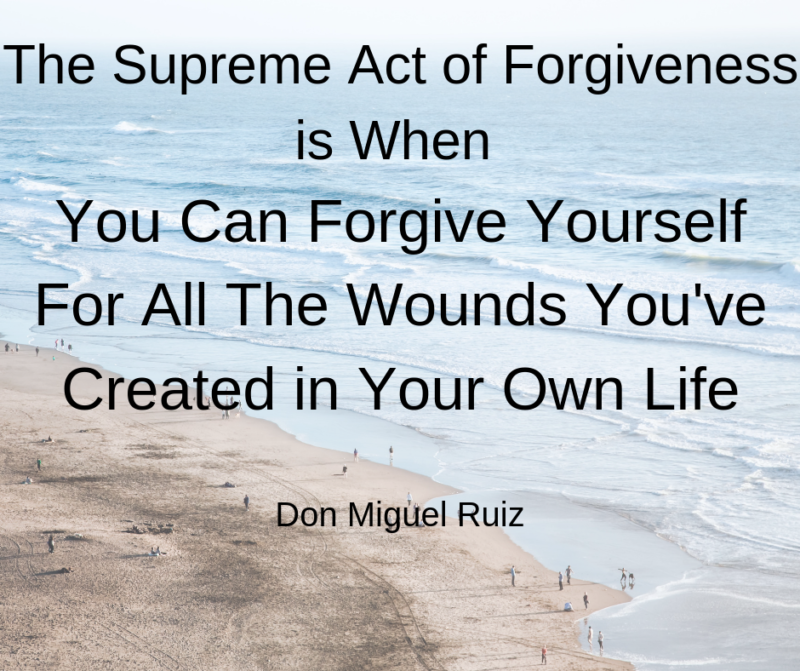 Forgive yourself