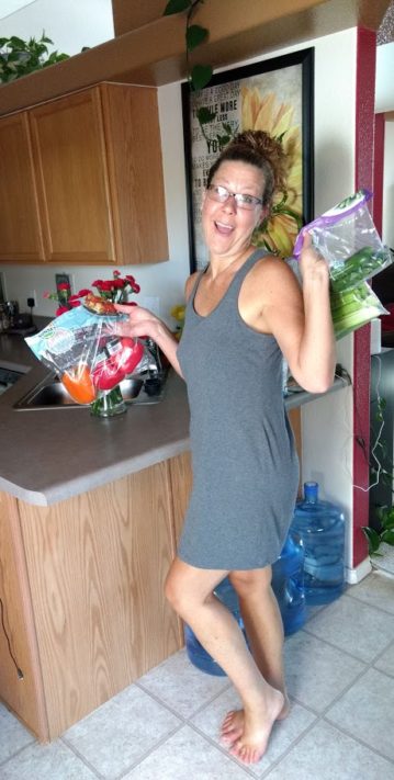 barefoot housewife, keeping my guy healthy