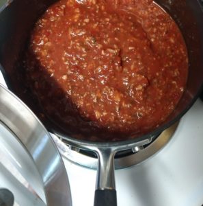 natural spaghettis sauce