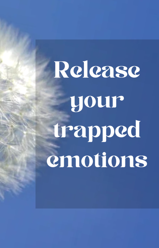 Are your emotions trapped. release them