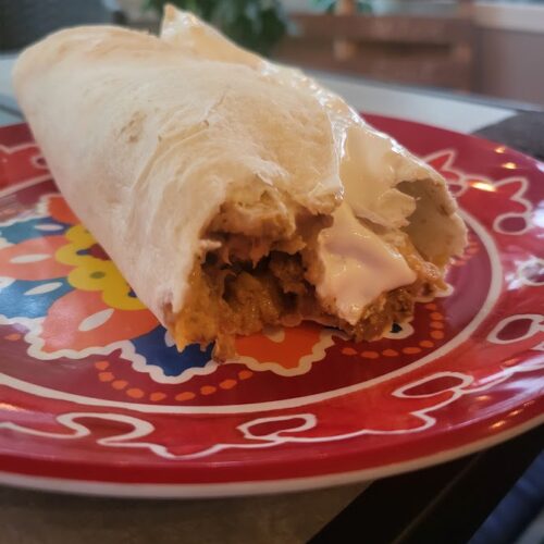 What are we making Monday Taco Bell Beefy Melty Burrito