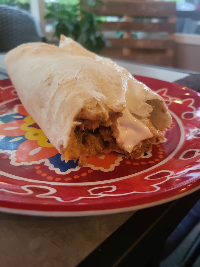 What are we making Monday Taco Bell Beefy Melty Burrito