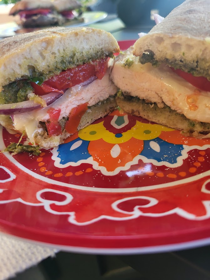 What Are We Making Monday?~~Chicken Pesto Sandwiches